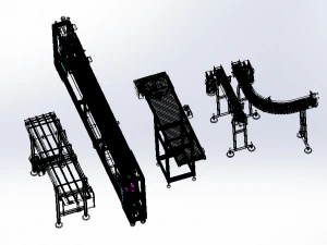 conveyor assembly 3D Model