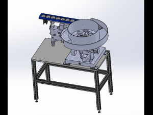 vibration plate feeding mechanism 3D Модель