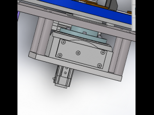 the rotary plate feeding and unloading device 3D Model