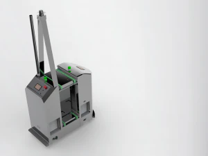 AGV小车搬运装载机 3D 模型