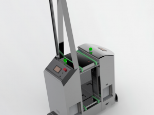 agv car carrier loader 3D Модель