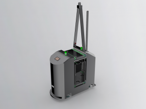 agv car carrier loader 3D Модель