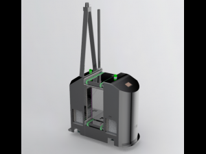 agv car carrier loader 3D Модель