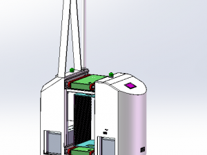 agv car carrier loader 3D Модель
