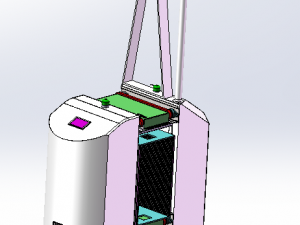 agv car carrier loader 3D Модель