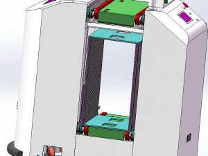 agv car carrier loader 3D Модель