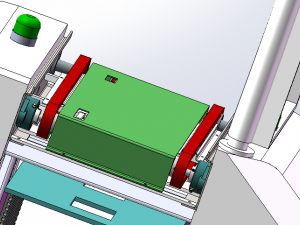 agv car carrier loader 3D Модель