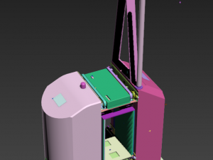 agv car carrier loader 3D Модель
