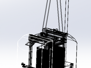 agv car carrier loader 3D Модель