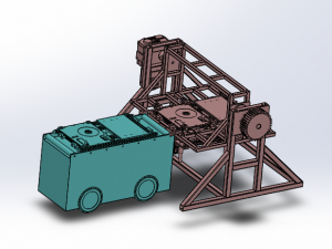 rotating platform agv Model 3D