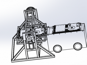 rotating platform agv Model 3D