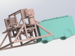rotating platform agv Model 3D