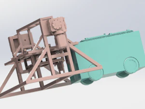 обертова платформа агв 3D Модель