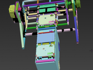 rotating platform agv Model 3D