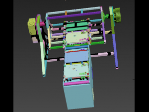 rotating platform agv Model 3D