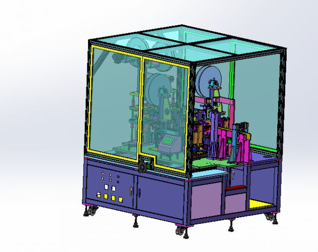 flexible circuit board thermoforming machine Modello 3D .c4d .max .obj .3ds .fbx .stl .blend 