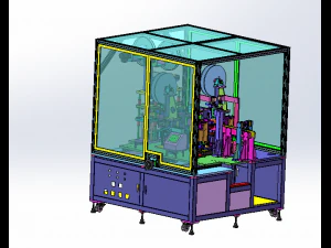 लचीली सर्किट बोर्ड थर्मोफॉर्मिंग मशीन 3D मॉडल