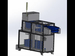 stacking box feeding machine 3D Model
