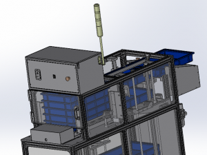 stacking box feeding machine 3D Model