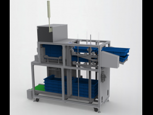 stacking box feeding machine 3D Model