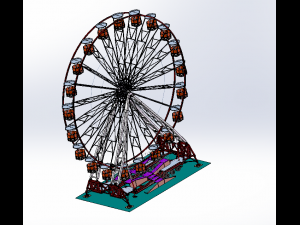 large playground equipment 3D Model