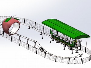 large playground equipment 3D Model