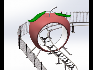 large playground equipment 3D Model