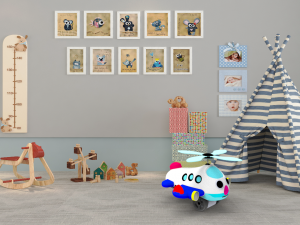 toy plane Modelo 3D