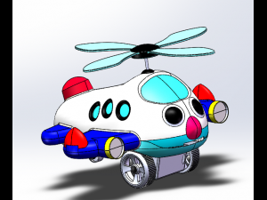 toy plane Modelo 3D