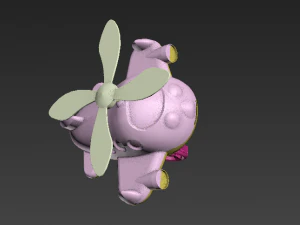 toy plane 3D Model
