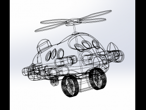 toy plane Modelo 3D