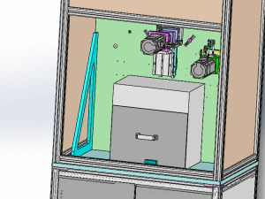 the synchronous belt sander 3D Model