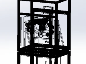 the synchronous belt sander 3D Model