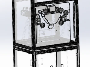 the synchronous belt sander 3D Model