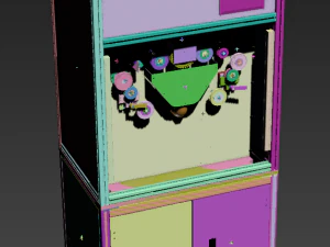 the synchronous belt sander 3D Model