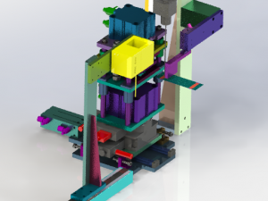 ccd stamping mechanism Modelo 3D