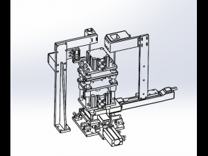 ccd stamping mechanism Modelo 3D