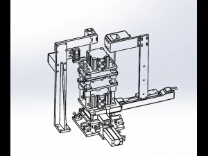 ccd stamping mechanism 3D Model