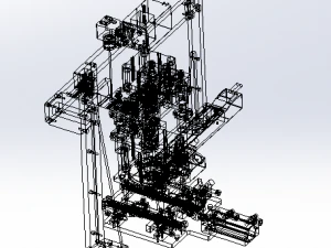 ccd stamping mechanism 3D Model