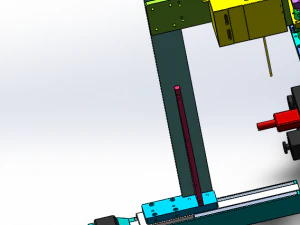 ccd stamping mechanism 3D Model