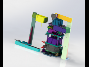 ccd stamping mechanism Modelo 3D