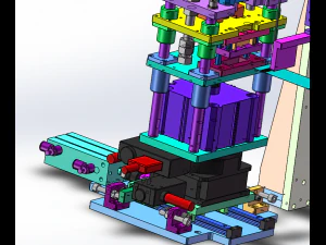 ccd stamping mechanism 3D Model
