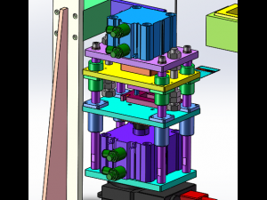 ccd stamping mechanism Modelo 3D