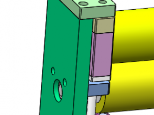 coil film conveying mechanism Modelo 3D