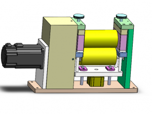 coil film conveying mechanism Modelo 3D