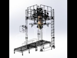 weighing machine 3D-Modell
