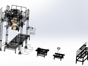 weighing machine 3D-Modell