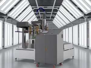 six axis cnc milling machine 3D Model