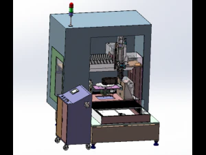 six axis cnc milling machine 3D Model