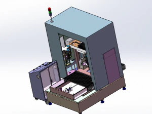 six axis cnc milling machine 3D Model